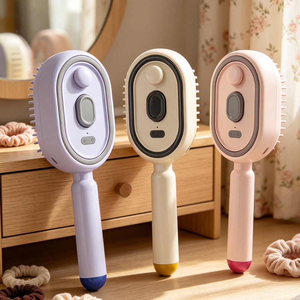 Veloura MistGlow™ Electric Spray Hair Comb (ar)