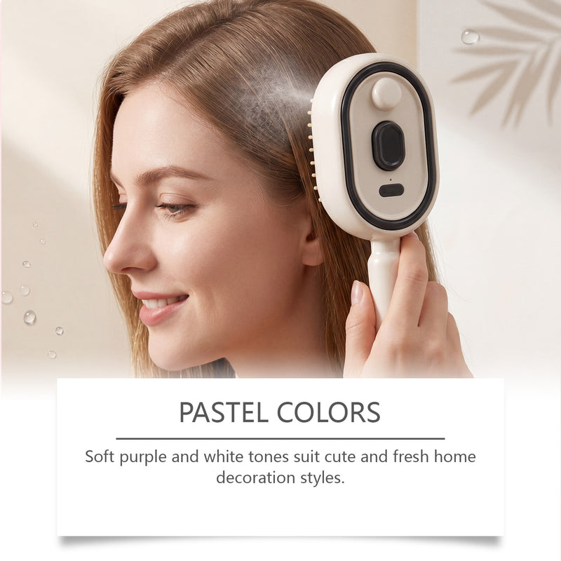 Veloura MistGlow™ Electric Spray Hair Comb